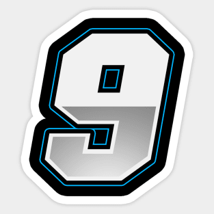 Sports Team No. 9 Sticker